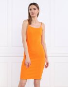Calvin Klein Jeans Rochie SLUB RIB STRAPPY DRESS