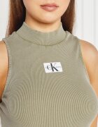 Calvin Klein Jeans Rochie WASHED RIB LABEL