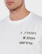 Calvin Klein Jeans Tricou DIFFUSED STACKED | Regular Fit
