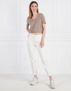 Calvin Klein Jeans Tricou WAFFLE | Cropped Fit