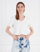 Calvin Klein Jeans Tricou WAFFLE | Cropped Fit
