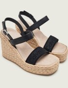 Calvin Klein Platforme cu adaos de piele