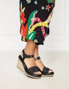 Calvin Klein Platforme cu adaos de piele