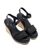 Calvin Klein Platforme cu adaos de piele