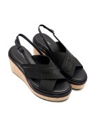 Calvin Klein Platforme cu adaos de piele