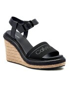 Calvin Klein Platforme cu adaos de piele