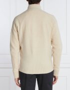 Calvin Klein Pulover LYCRA BLEND BUTTON QUARTER ZIP | Regular Fit cu adaos de lână