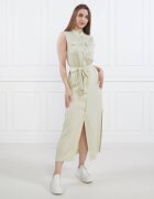 Calvin Klein Rochie cu cordon TENCEL SLEEVELESS SHIRT DRESS | cu adaos de in