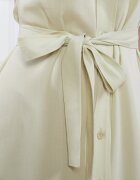 Calvin Klein Rochie cu cordon TENCEL SLEEVELESS SHIRT DRESS | cu adaos de in