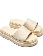 Calvin Klein Șlapi cu adaos de piele