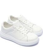 Calvin Klein Sneakers cu adaos de piele