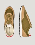 Calvin Klein Sneakers RETRO cu adaos de piele
