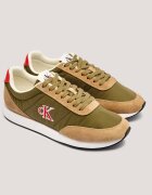 Calvin Klein Sneakers RETRO cu adaos de piele