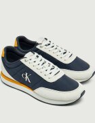 Calvin Klein Sneakers RETRO | piele întoarsă