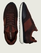 Calvin Klein Sneakers Retro Runner | piele întoarsă