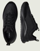Calvin Klein Sneakers RUNN LACEUP AOP | piele întoarsă