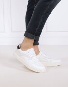 Calvin Klein Teniși LOW TOP LACE UP KNIT cu adaos de piele