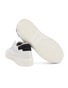 Calvin Klein Teniși LOW TOP LACE UP KNIT cu adaos de piele