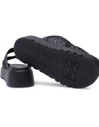 Casadei Șlapi Birky cu adaos de piele