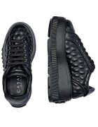 Casadei Sneakers cu adaos de piele