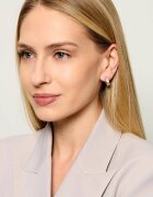 Coach Cercei Signature Enamel Hoop