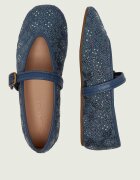 Coach De blugi balerini Signature Mary Jane cu adaos de piele