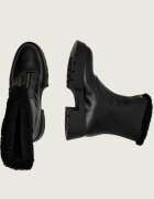Coach De piele botine cu platformă LEAH | shearling
