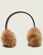 Coach De piele căști SIGNATURE C | shearling