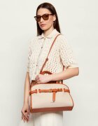 COCCINELLE Cufăr Sabine cu adaos de piele