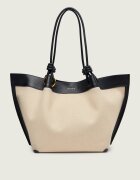 COCCINELLE De in geantă shopper FINN cu adaos de piele