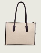 COCCINELLE De in geantă shopper Myrtha cu adaos de piele