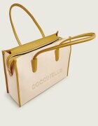 COCCINELLE De in geantă shopper MYRTHA cu adaos de piele