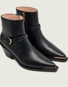 COCCINELLE De piele cizme cowboy Connie