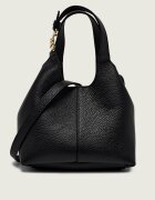 COCCINELLE De piele cufăr + borsetă C-Easy