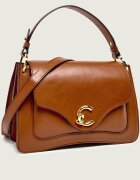COCCINELLE De piele cufăr C-Me