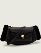 COCCINELLE De piele geantă pe umăr Beat | shearling