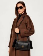 COCCINELLE De piele geantă pe umăr Beat | shearling