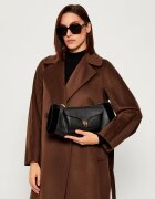 COCCINELLE De piele geantă pe umăr Beat | shearling