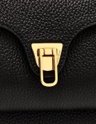 COCCINELLE De piele geantă pe umăr Beat | shearling