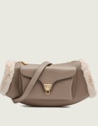 COCCINELLE De piele geantă pe umăr Beat | shearling