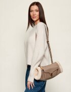 COCCINELLE De piele geantă pe umăr Beat | shearling