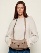 COCCINELLE De piele geantă pe umăr Beat | shearling