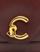 COCCINELLE De piele geantă poștaș C-Me