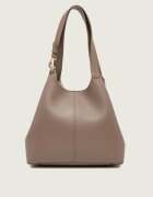 COCCINELLE De piele geantă shopper + borsetă C-Easy