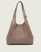 COCCINELLE De piele geantă shopper + borsetă C-Easy