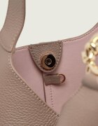COCCINELLE De piele geantă shopper + borsetă C-Easy