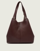 COCCINELLE De piele geantă shopper + borsetă C-Easy
