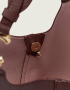 COCCINELLE De piele geantă shopper + borsetă C-Easy