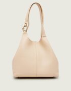 COCCINELLE De piele geantă shopper + borsetă C-Easy