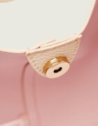 COCCINELLE De piele geantă shopper + borsetă C-Easy